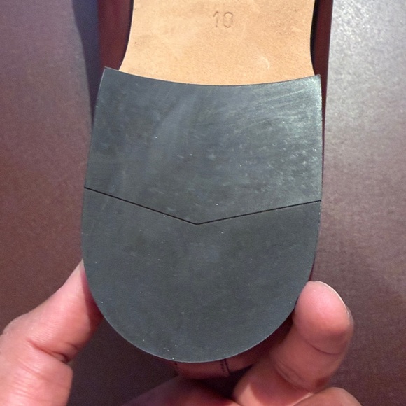 Tod's Burgundy Leather Loafers with Tassels - Picture 7 of 12